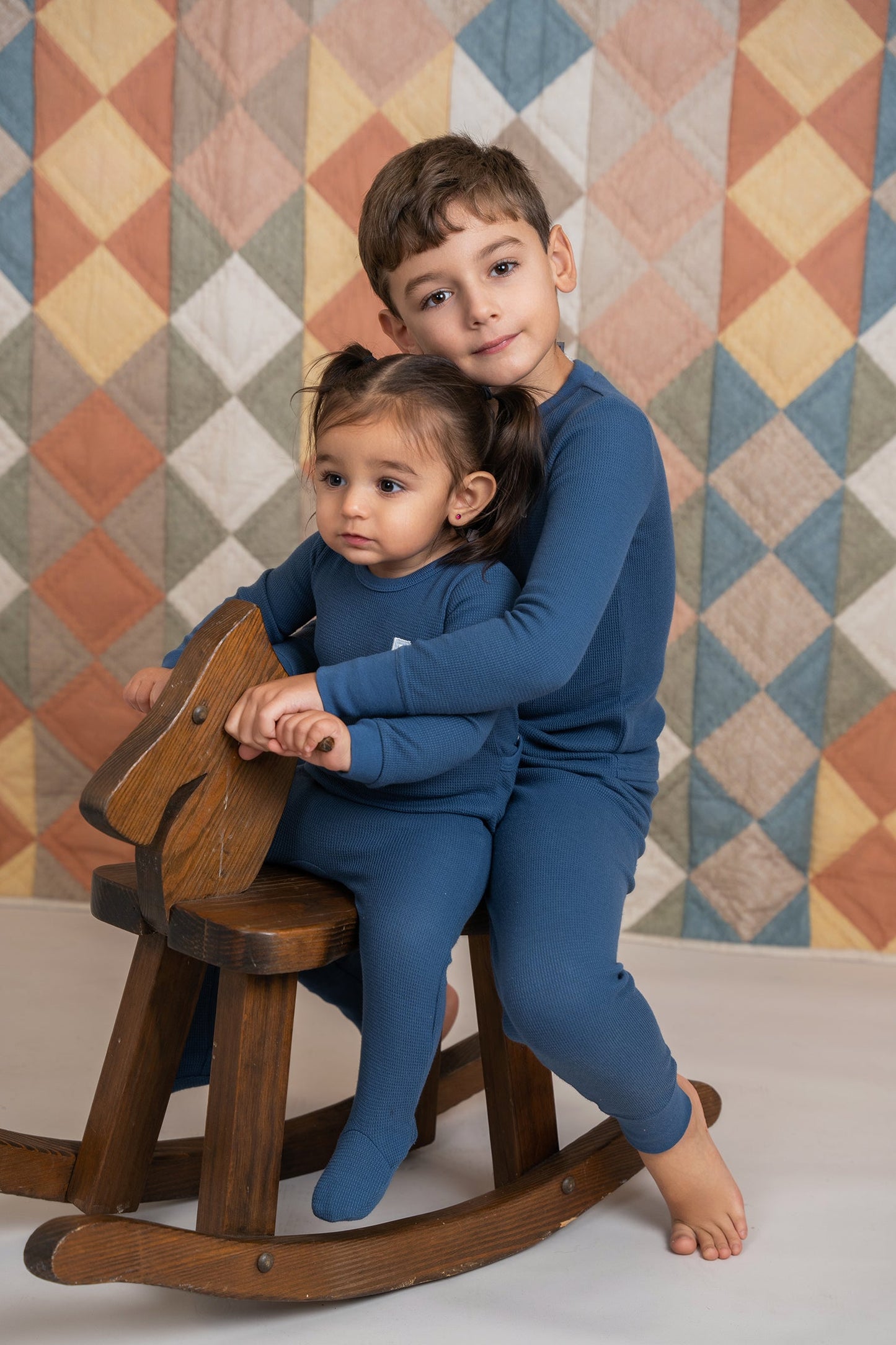 Waffle Square Textured Onesie