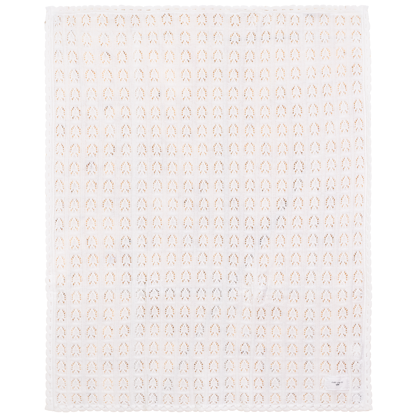 Knit Lace Texture Blanket