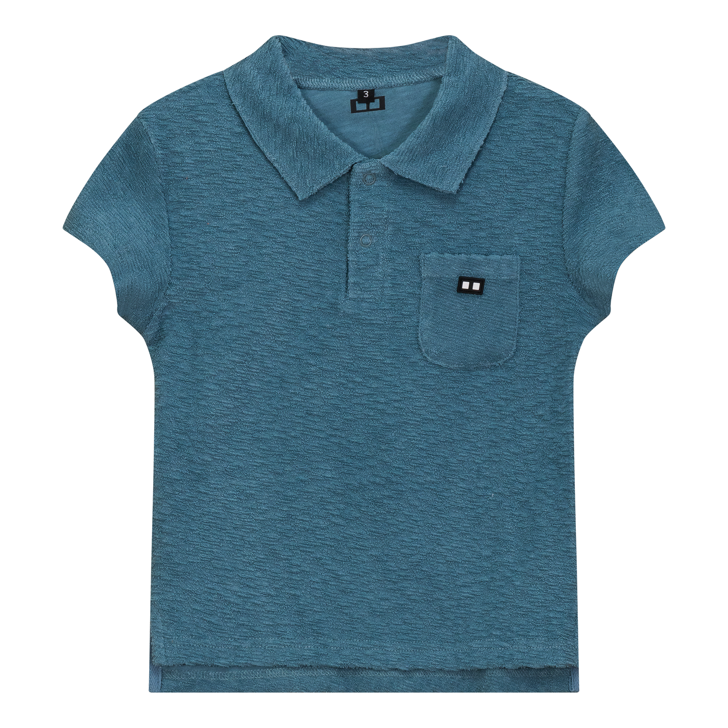 Textured Terry Polo