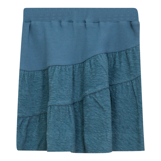 Textured Terry Skirt