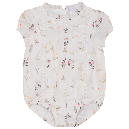 Flower Embroidered Bubble