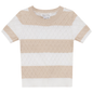 Honeycomb Stripe Knit Top