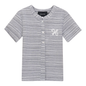 Woven Crinkle Stripe Shirt