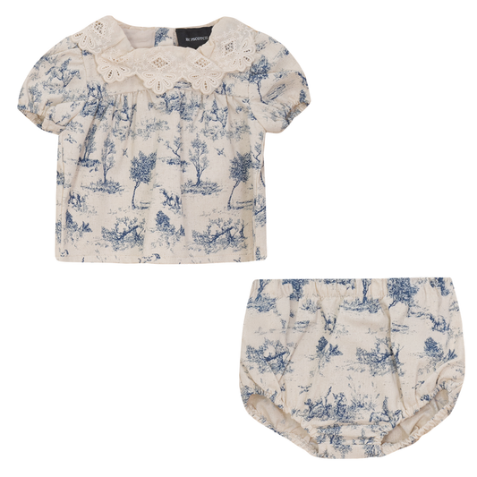 Tree Print 2Pc Set