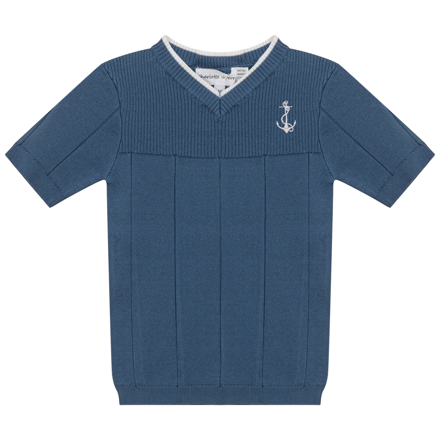 Anchor Embroidered Tshirt