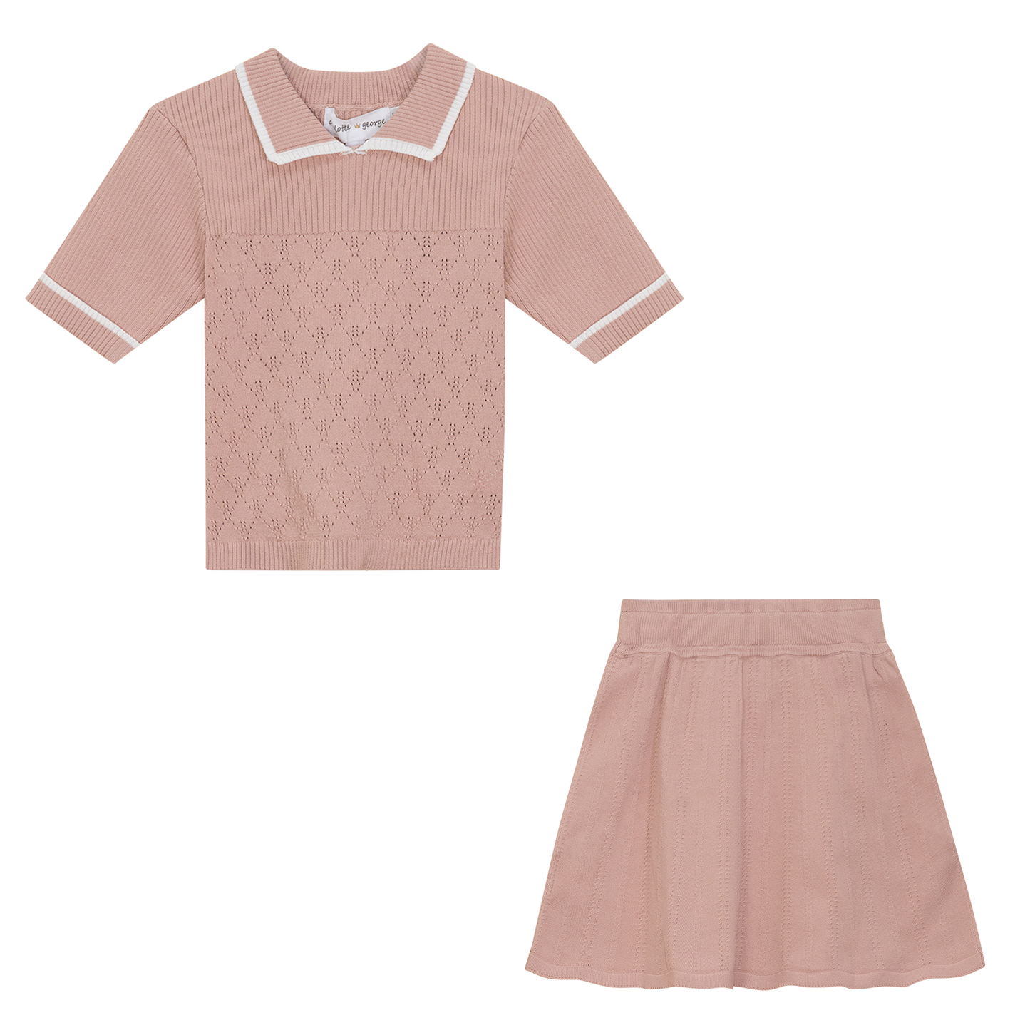 Knit Textured 2Pc Set