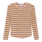 Multi Striped Ribbed Top