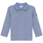 Woven long sleeve Polo