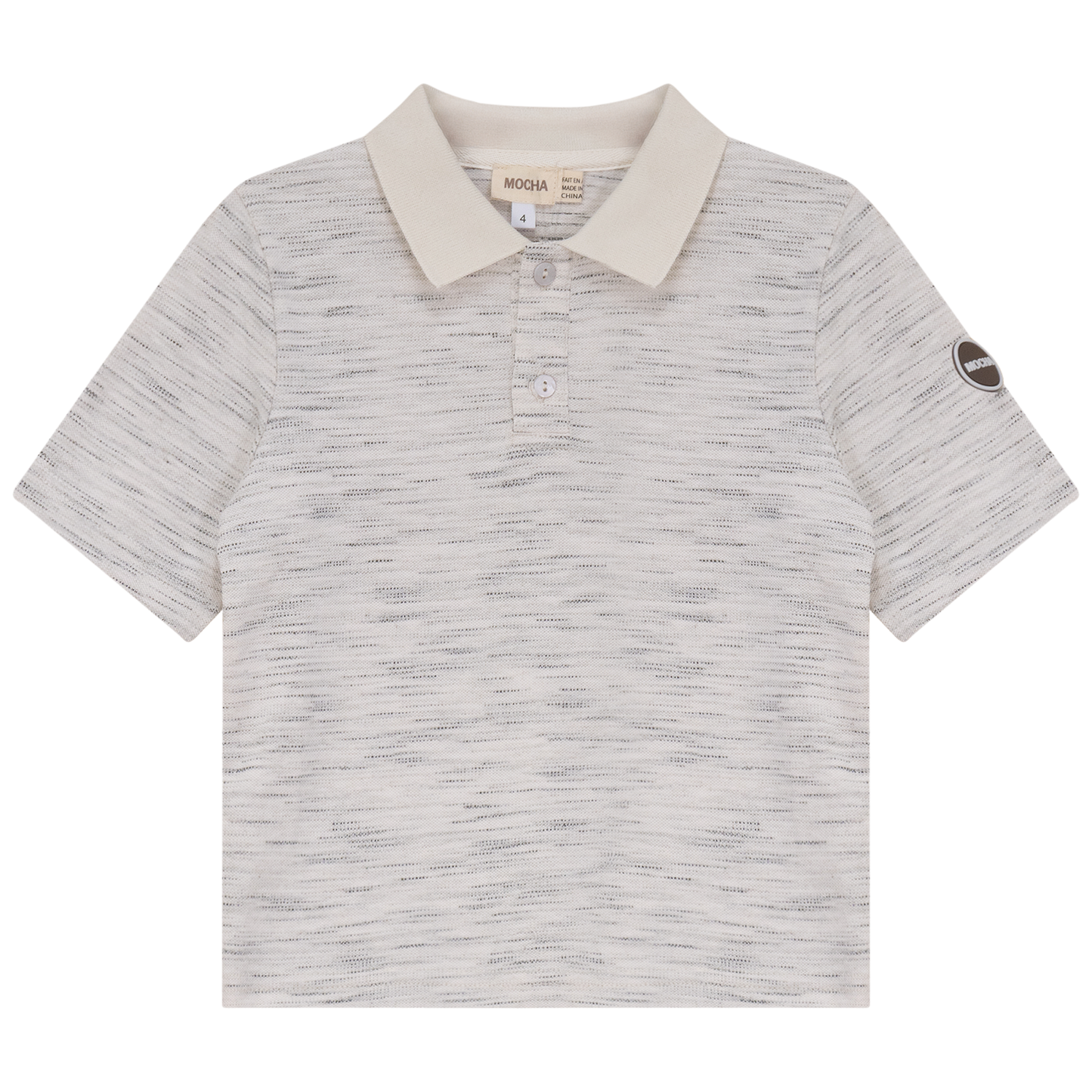 Woven Short Sleeve Polo