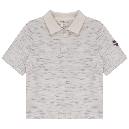 Woven Short Sleeve Polo