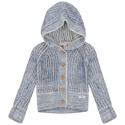 Knit Hooded Jacket