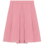 Ribbed Short Panel Skirt