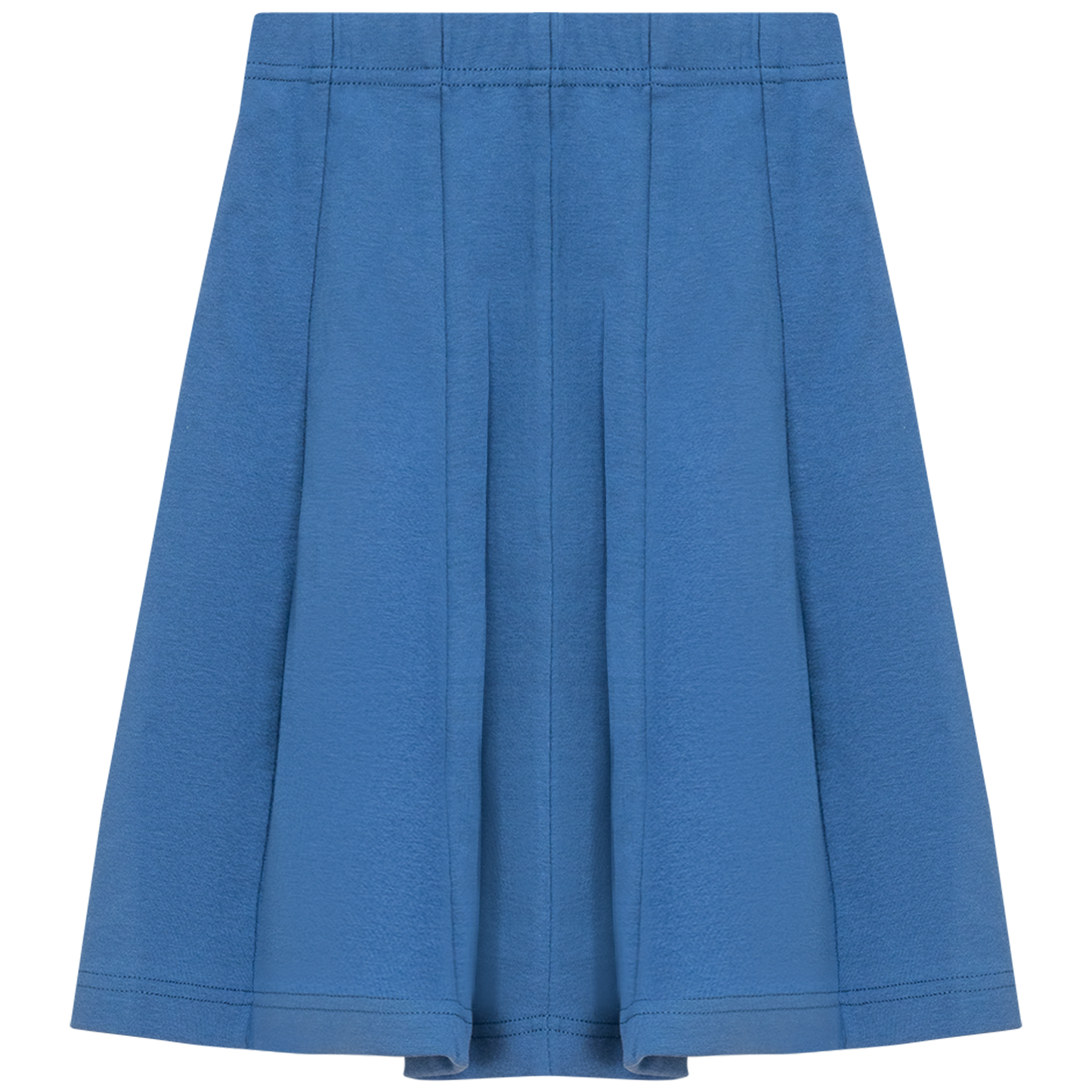 Ribbed Short Panel Skirt