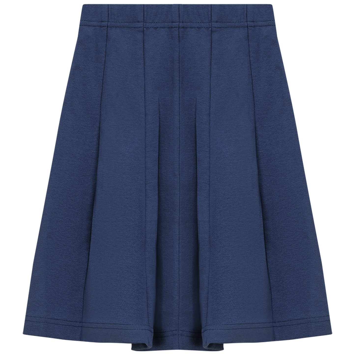 Ribbed Short Panel Skirt