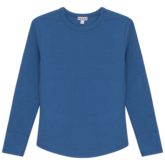 Stars Applique Rib Top