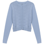 Pointelle Knit Crop Cardigan
