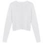 Pointelle Knit Crop Cardigan