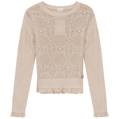 Diamond Knit Top