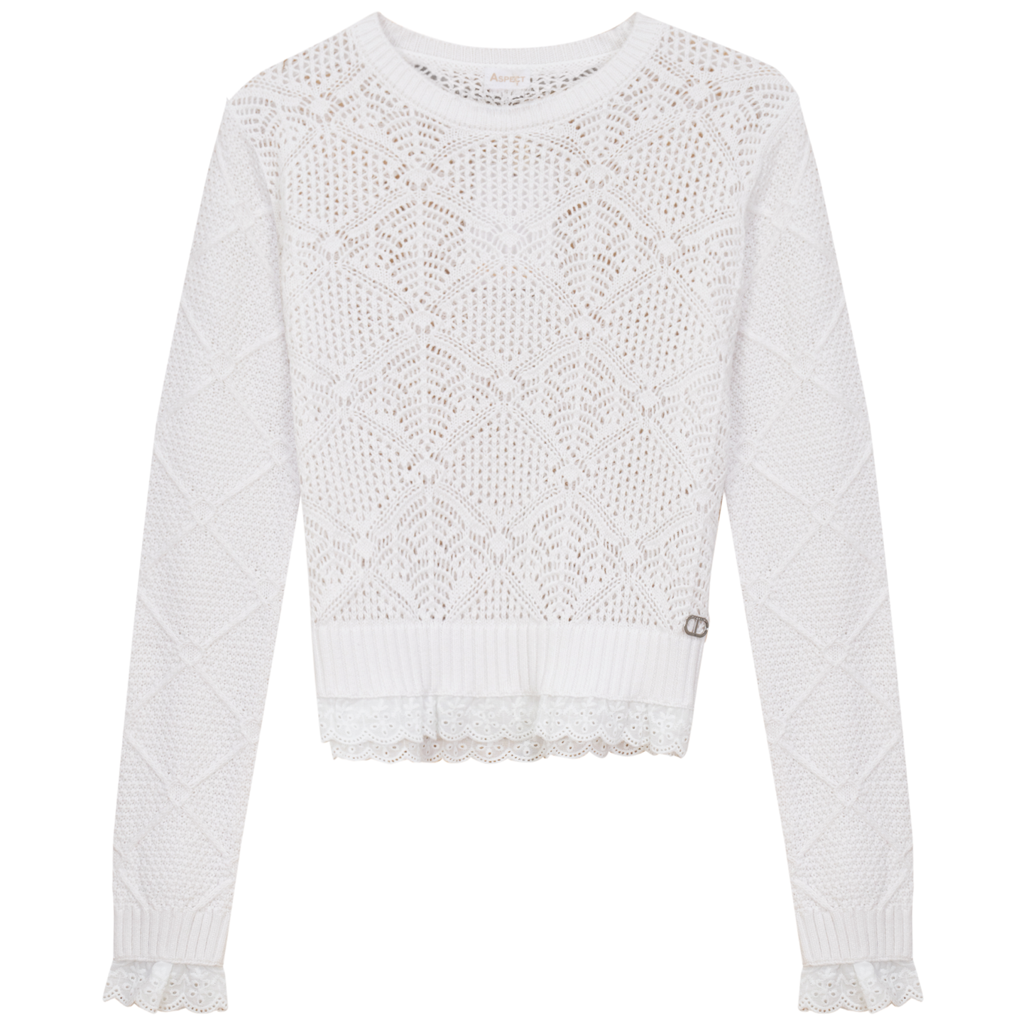 Diamond Knit Top