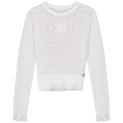 Diamond Knit Top