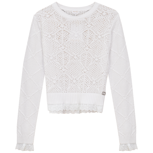 Diamond Knit Top