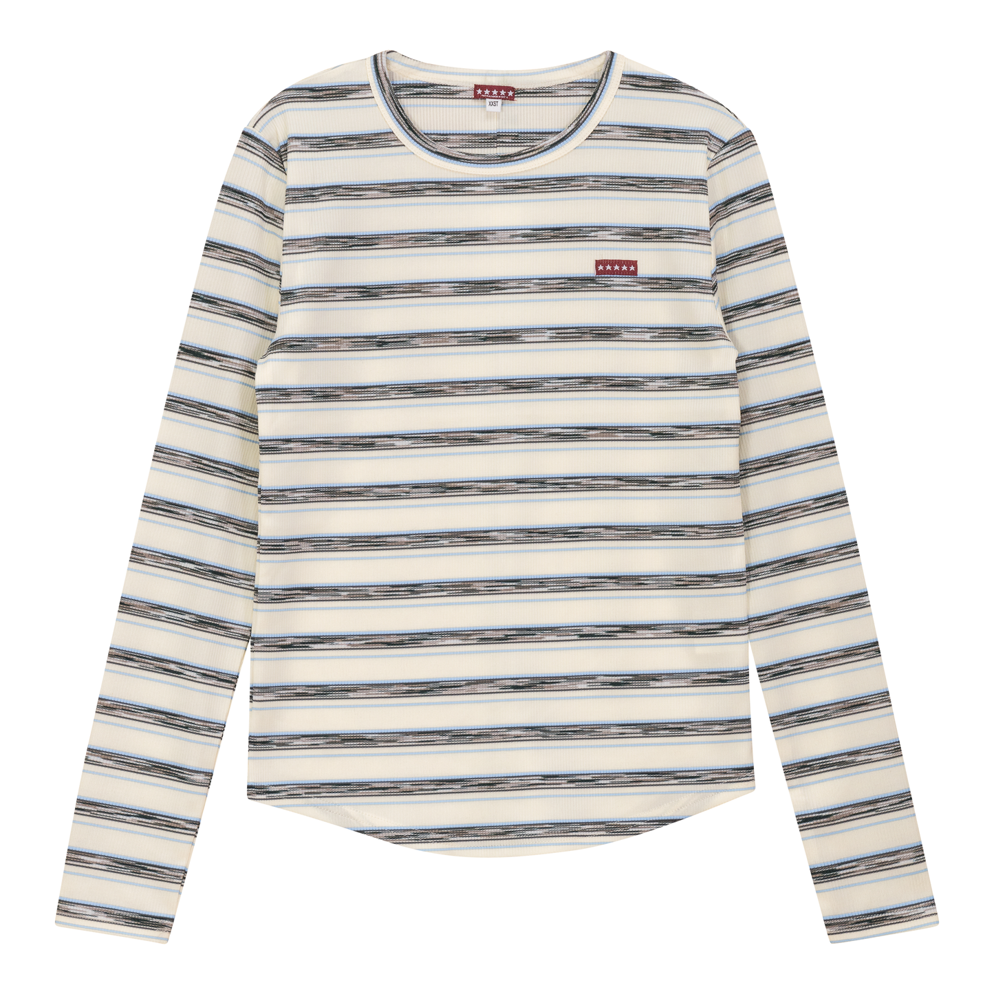 Distressed Stripe Top