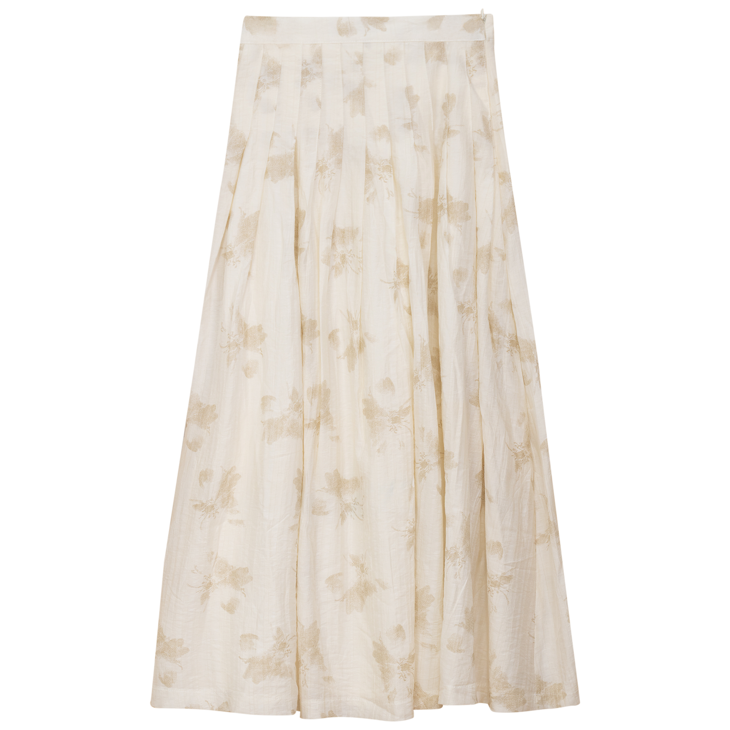 Midi Pleated Skirt