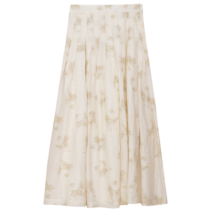 Midi Pleated Skirt