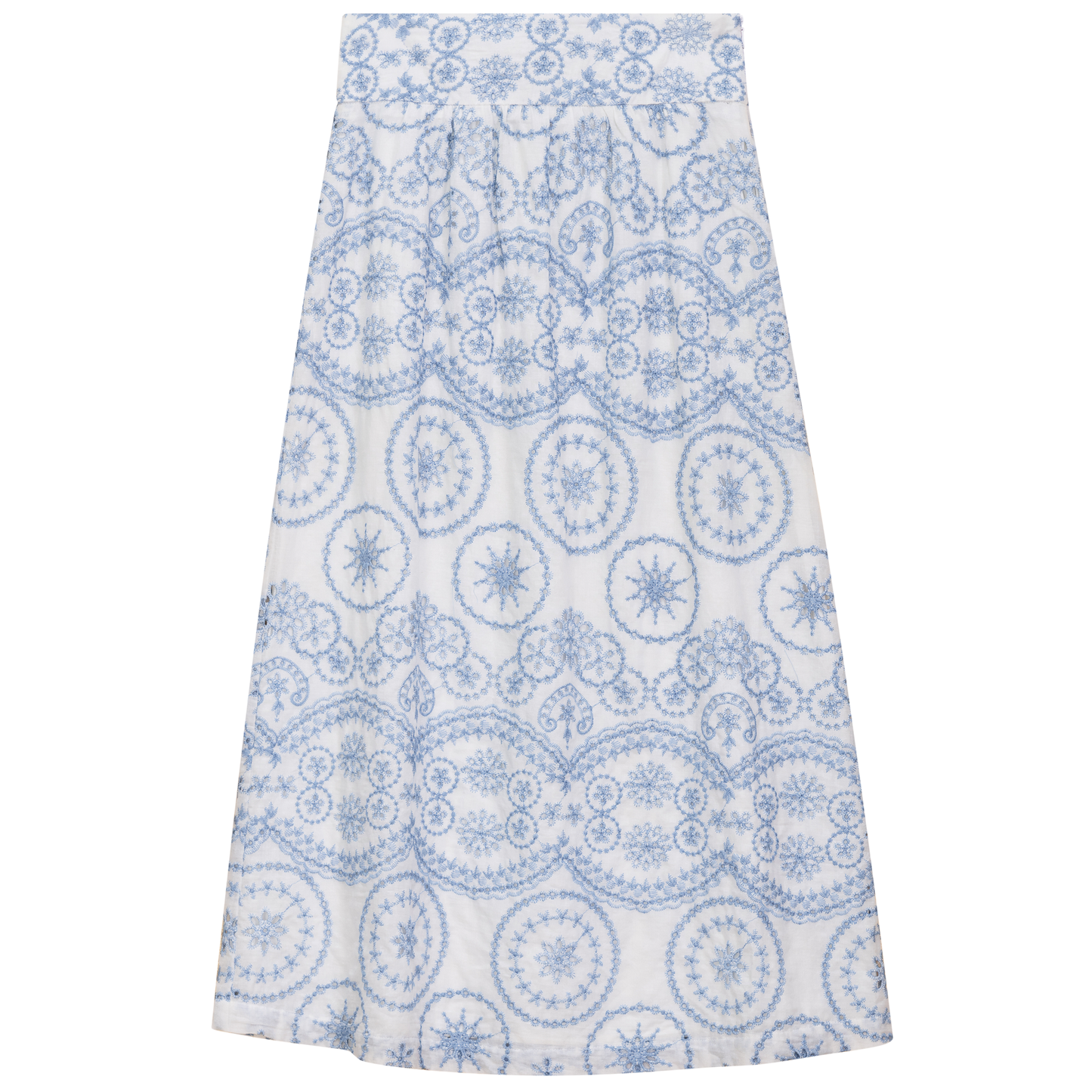 Woven Midi Skirt
