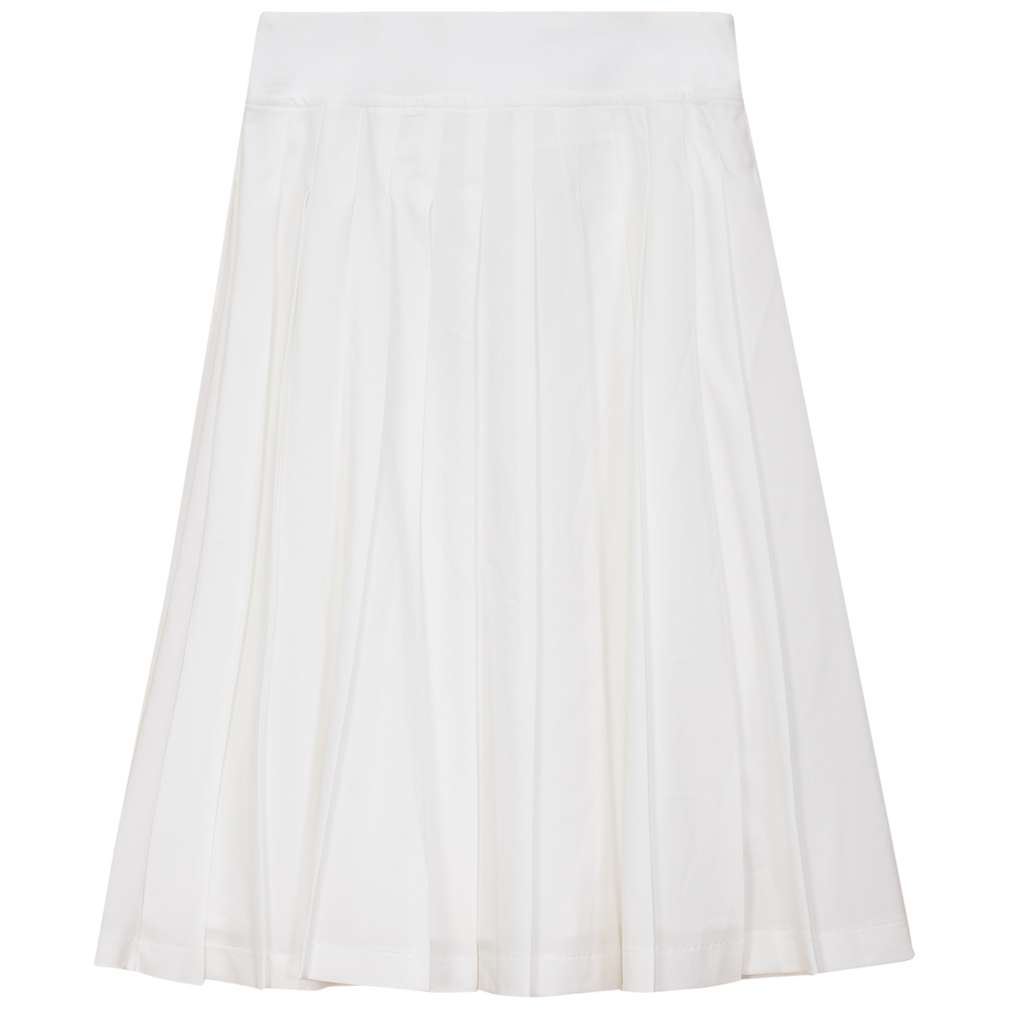 Pull On Pleated Skirt