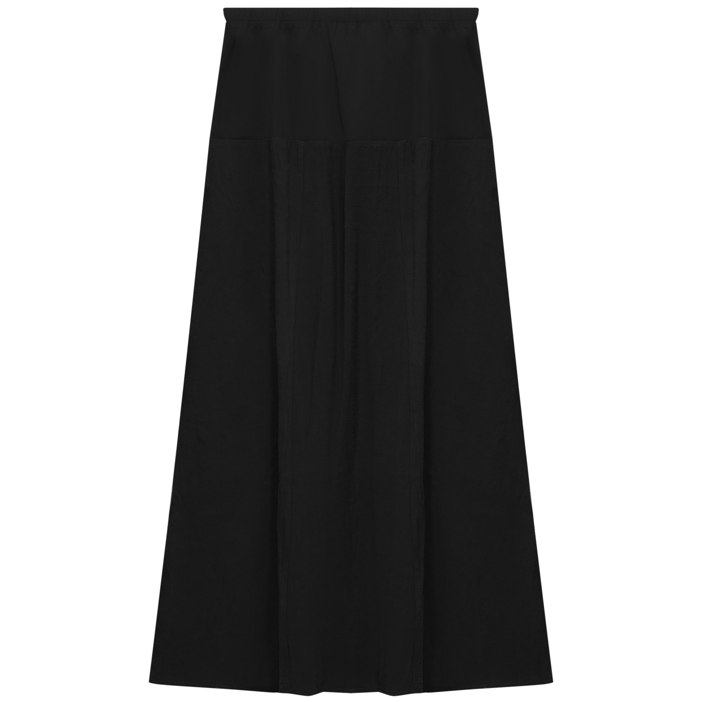 Maternity Maxi Copper Tencel Panel Skirt