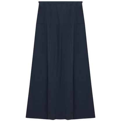 Maternity Maxi Copper Tencel Panel Skirt