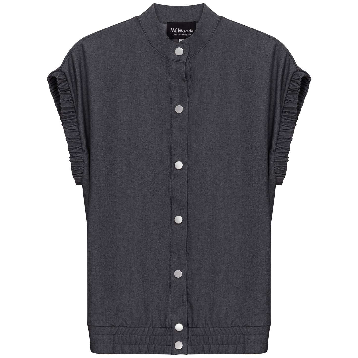 Maternity Denim Jacket Vest