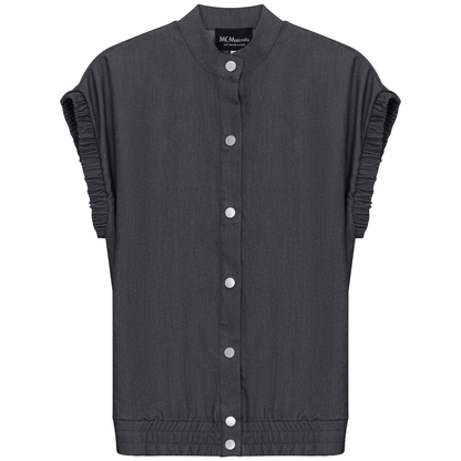 Maternity Denim Jacket Vest