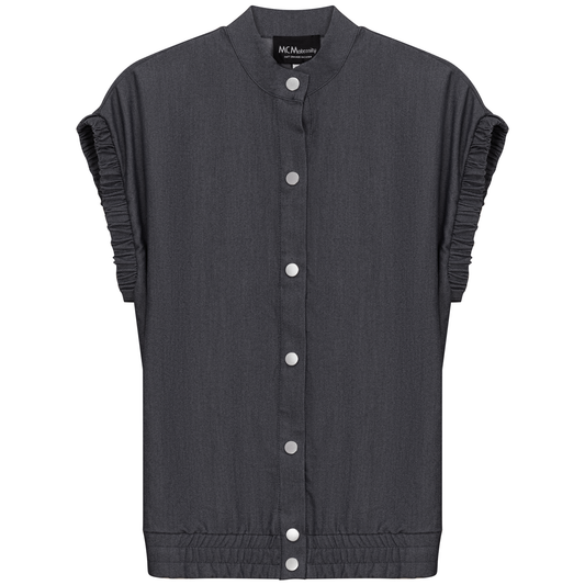 Maternity Denim Jacket Vest