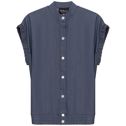 Maternity Denim Jacket Vest