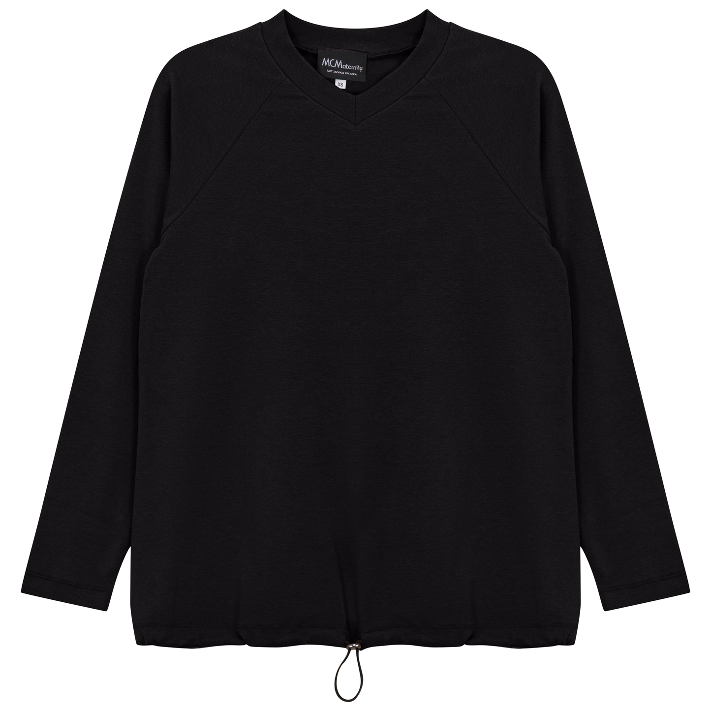 Maternity V Neck Bungee Tee