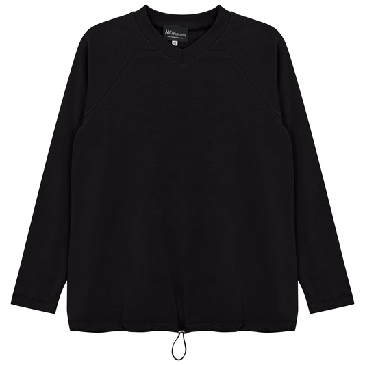 Maternity V Neck Bungee Tee