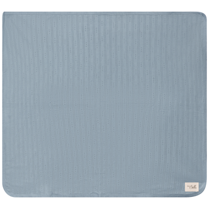 Pointelle Ribbed Blanket