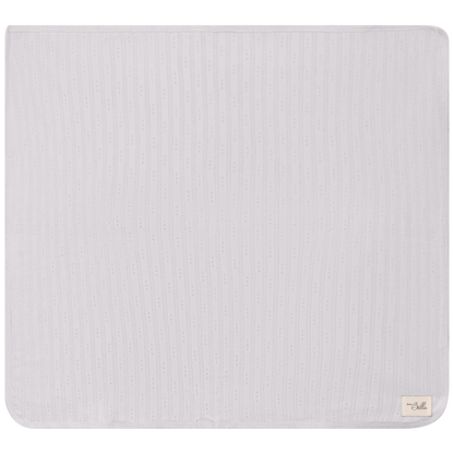 Pointelle Ribbed Blanket