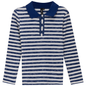 Mix Stripped Long Polo