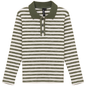 Mix Stripped Long Polo