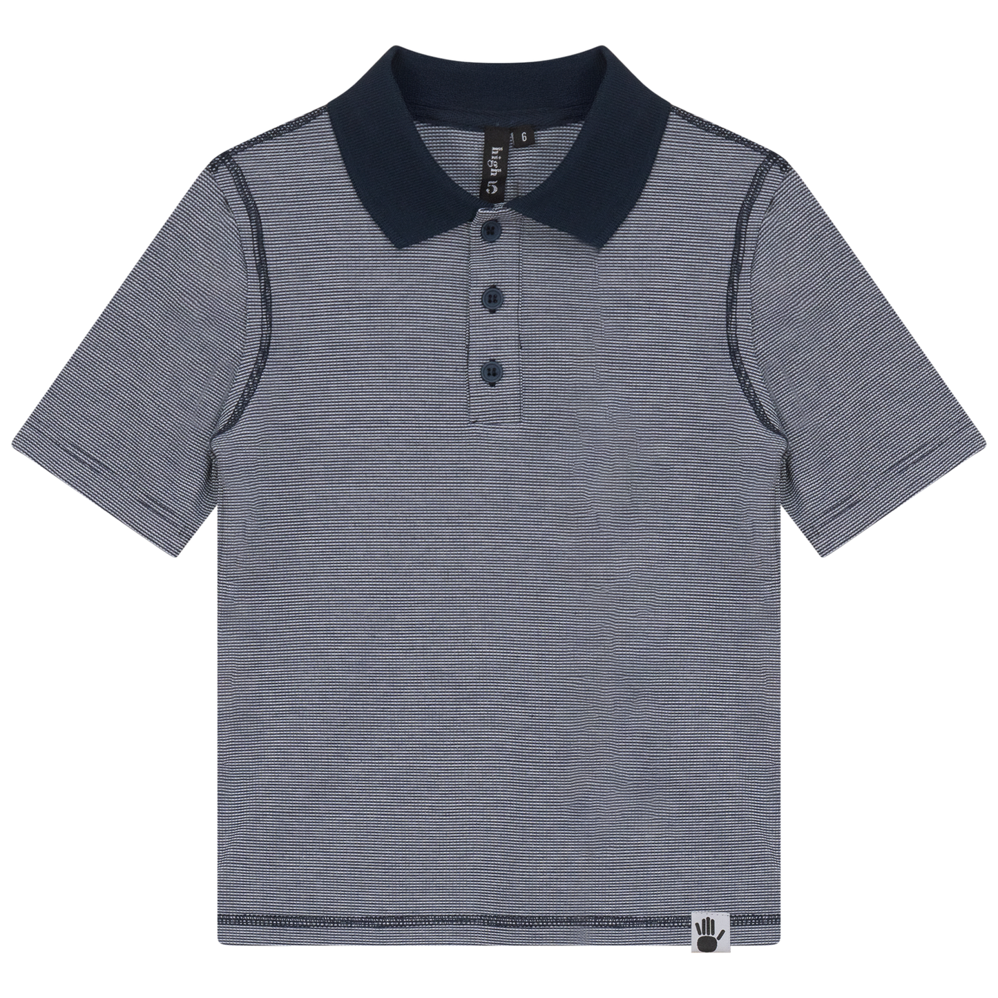 Mini Stripped Short Polo