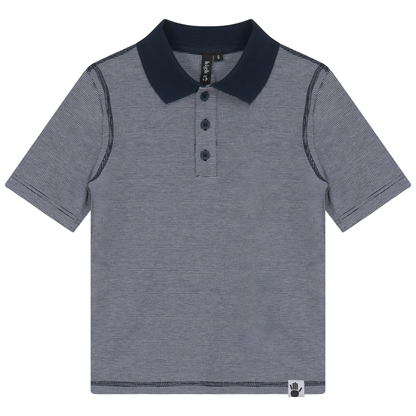 Mini Stripped Short Polo