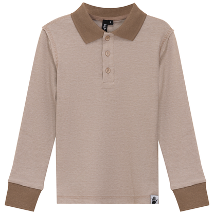 Mini Stripped Long Polo