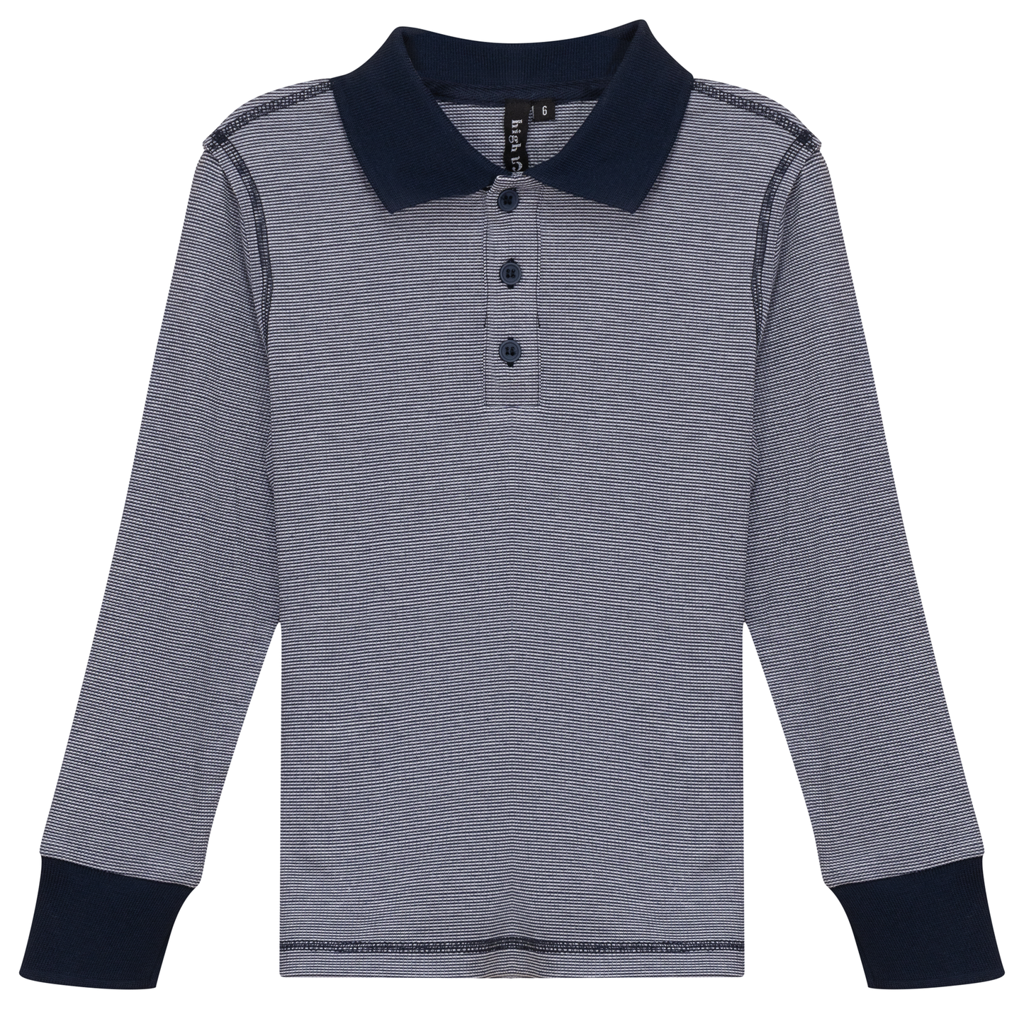 Mini Stripped Long Polo