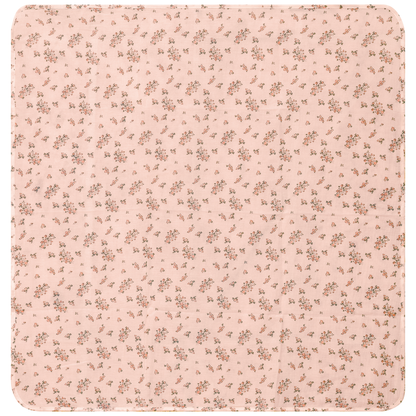 Floral Print Gauze Swaddle