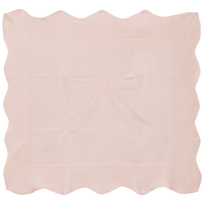 Pony Bow Print Blanket