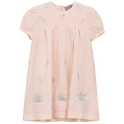 Cotton Floral Embroidered Dress