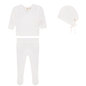 Pointelle Knit 3Pc Set